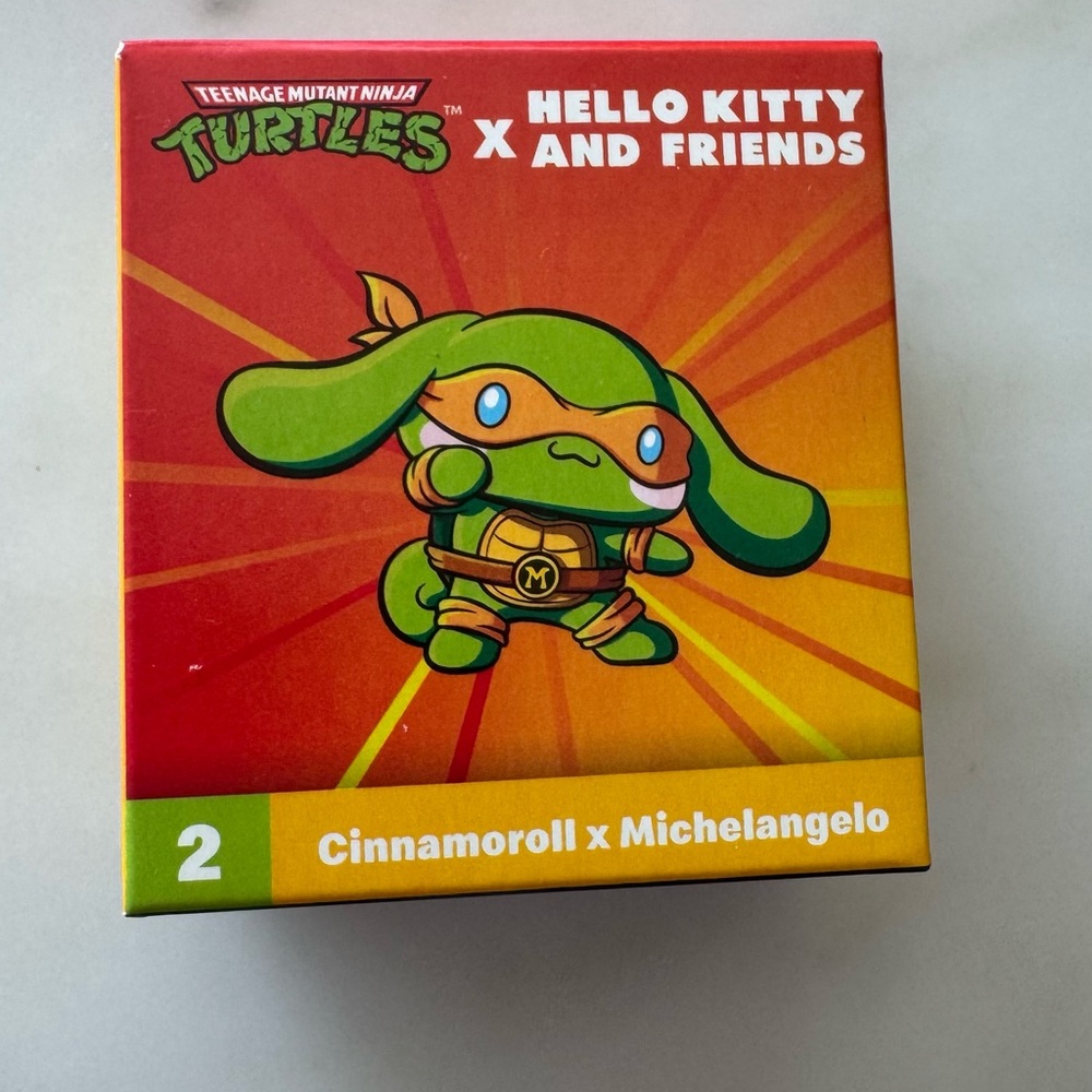 McDonalds Teenage Mutant Ninja Turtles x Hello Kitty Collab: Michelangelo